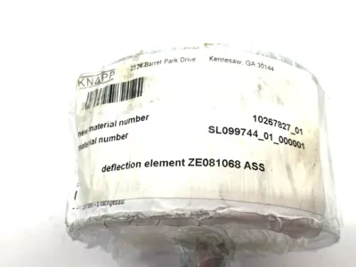 New | in-Stock Knapp Conveyor Deflection Element ZE081068 ASS, 10267827_01 Conveyor Parts Michigan US | Maverick Industrial Sales #1395891