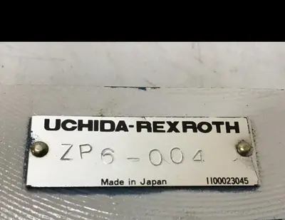 Used UCHIDA ZP6-004 Valves/Fittings Michigan US | Ideal Machinery #707441