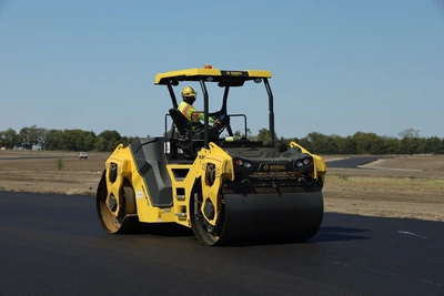 BOMAG BW 161 ADO-5 Tandem Vibratory Rollers | Mid South Machinery (7)