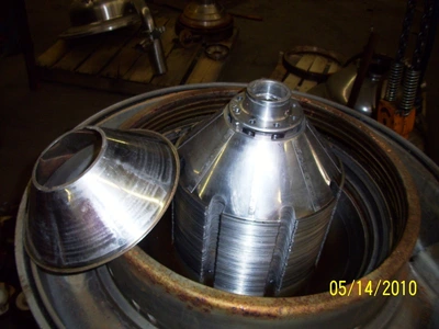 Westfalia SAMR 5036 clarifier centrifuge, 316SS.