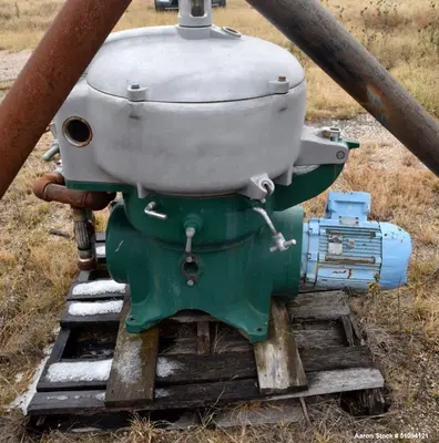 Used WESTFALIA OTA30-00-066 Disc Batch Centrifuges Illinois US | Aaron Equipment #84677