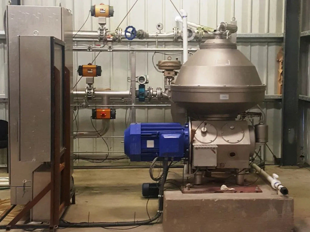 Alfa-Laval SSPX 718 HGV-34C hermetic clarifier, 316SS.