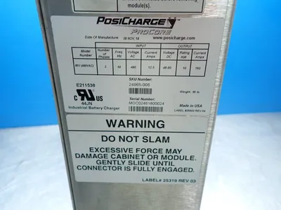 Used POSICHARGE PROCORE 24965006 Power Converters - Battery Chargers Ohio US | HGR 24 #981498