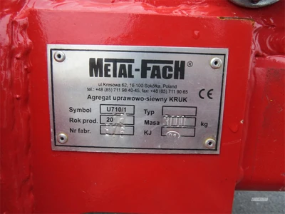 New | in-Stock 2024 METAL-FACH U710/1 Tandem Discs Pennsylvania US | Zimmerman Farm Service #1409853