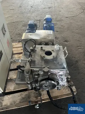USED Unique Mixers & Furnaces 0.80 Gal Unique Mixers & Furnaces PVT Mixtruder, 316 S/S