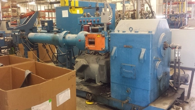 Troester Monsanto 6" Cold Feed Rubber Extruder