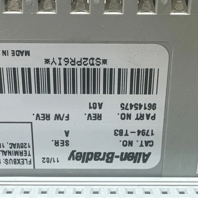NEW Allen-Bradley 1794-TB3