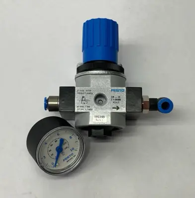 Used Festo Modular Pressure Regulator 1/8" Ports 192299 Air Pressure Regulators Michigan US | Maverick Industrial Sales #1398908