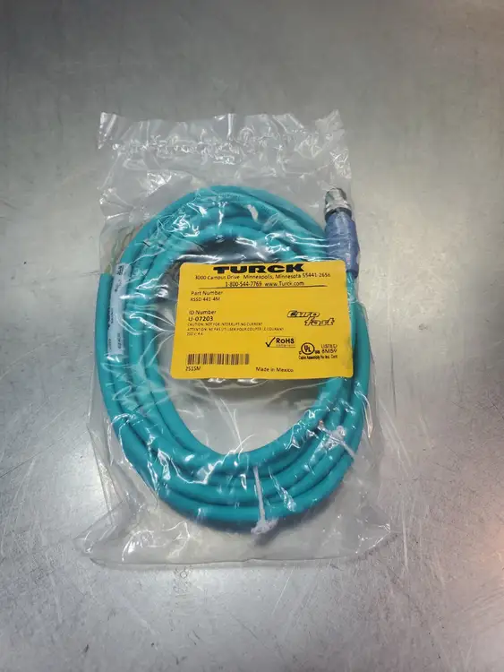 Used Turck U-07203 Cable & Wire South Carolina US | Palmetto Automation #1165361