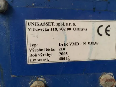 2005 UNIKASSET VMD-N Milling / Grinding Equipment – Miscellaneous | Perry Equipment (5)