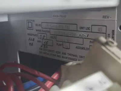 USED SQUARE D MODEL 6