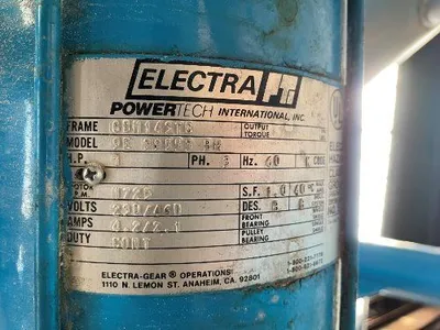 Patterson-kelley 2 Cu Ft Crossflow Twin Shell Blender