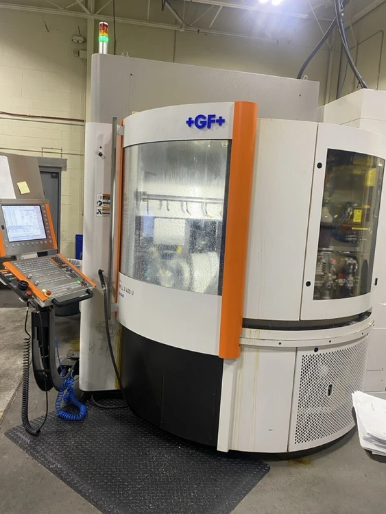 Used 2018 MIKRON 400IU Vertical Machining Centers (5-Axis or More) Ohio US | Toolquip, Inc. #958520