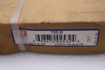 NEW TB WOODS - 702LB - 7.0X2LB-SF CONV SHEAVE STOCK 2135-C