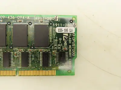 Okuma 1911-2806 Opus 7000 Flash Memory Card 12MB Circuit Board