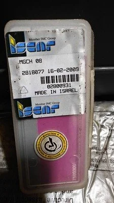 ISCAR Passport Indexable Grooving Toolholder MGCH-08, Internal, Right Hand