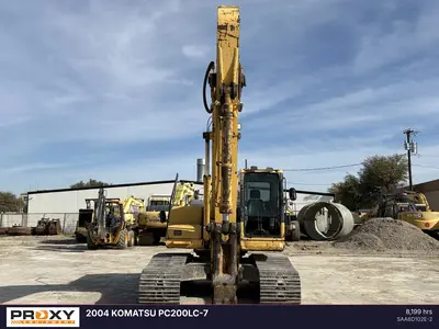 Used 2004 KOMATSU PC200LC-7 Excavators Texas US | Proxy Equipment #1383058