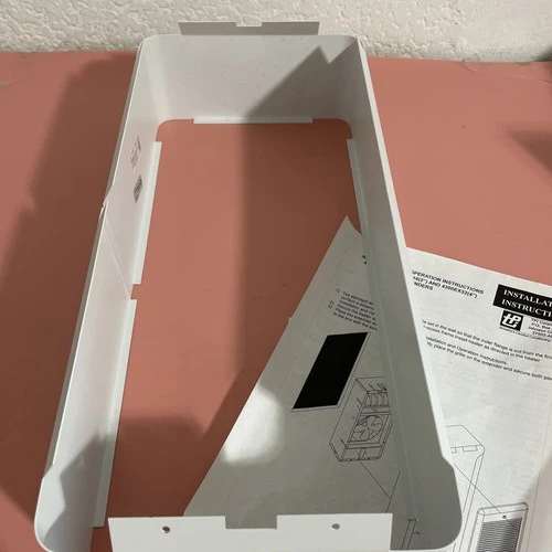 TPI 4300EX32W Surface Mounting Frame for Series 4300 Low Profile Wall Fan -White