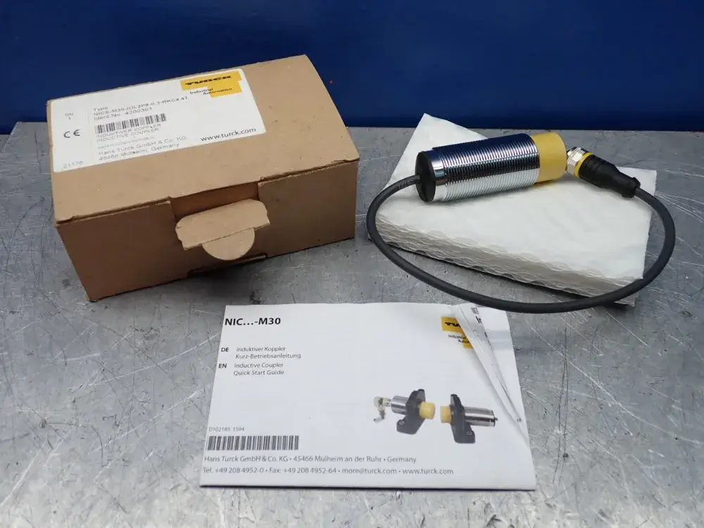 NEW TURCK NICSM30IOL2P80,3RKC4.4T