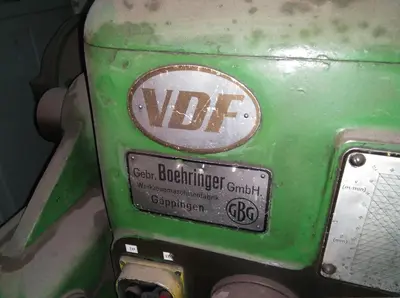 Used 1957 BÖHRINGER VDF Engine Lathes CZ | Amaron s.r.o. #1064724