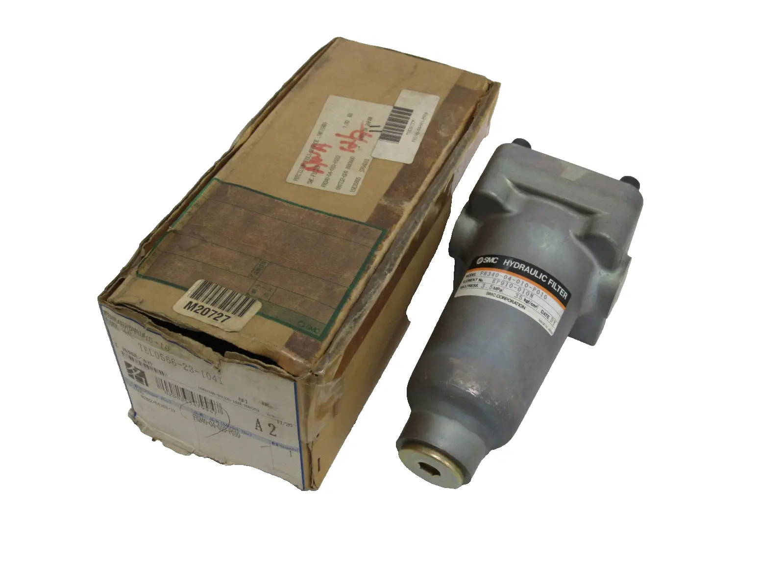 NEW SMC FH340-04-010-P010 HYDRAULIC FILTER FH34004010P010