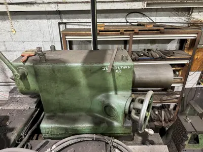 42/137" X 96/264" LEBLOND #4025 HEAVY DUTY SLIDING GAP ENGINE LATHE. STOCK #0888725