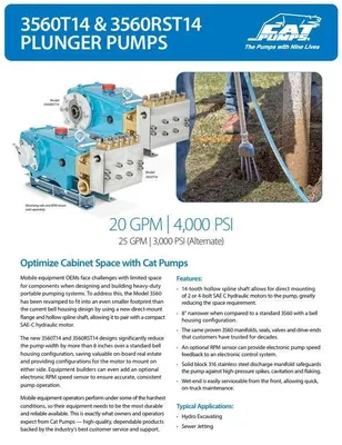 CAT PUMPS 3560 T14 Pump | American Contractors Equipment Supply (3)