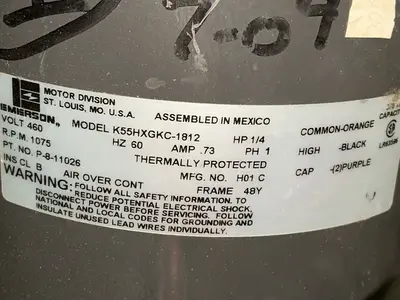 Used EMERSON K55HXGKC1812 Motors (misc) Ohio US | HGR 24 #1556813