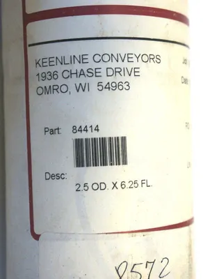 NEW ROL-TEC KEENLINE 84414 RUBBER COATED CORE 2.5OD X 6.25FL