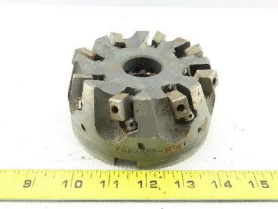 Dijet SMC4008-11021 4" Indexable Face Mill Cutter 1-1/2" Arbor 8 Flute