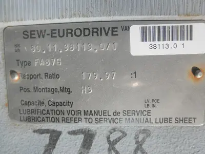 USED EURODRIVE FA87G