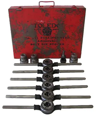 Used TOLEDO 101 Taps & Dies California US | Bay Line Tool #1316341