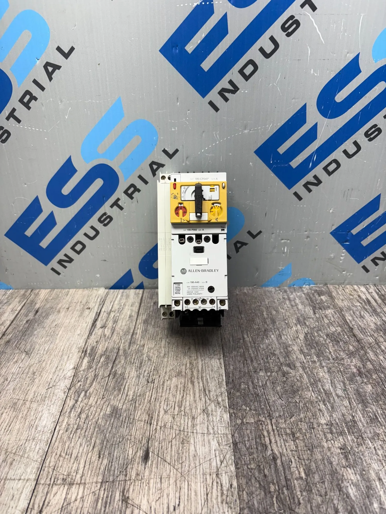 USED ALLEN BRADLEY 190-CPS40* 190-P060 190-A40