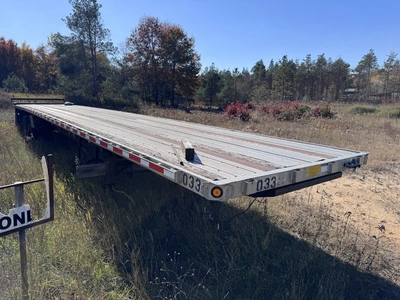 Used 2003 UTILITY FLATBED TRAILER Flatbed Trailers Michigan US | Miedema Asset Management Group #1709485