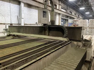 144" X 336" FLOW 60,000 PSI FLOW WATER JET CUTTING SYSTEM. STOCK #0119926