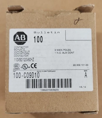 NEW Allen-Bradley 100-C09D10