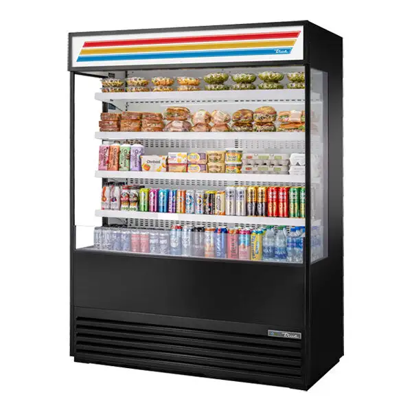 Used True TOAM-60GS-HC~TSL01 Open Air Merchandisers (coolers) Illinois US | Falcon Restaurant Supply #1374447