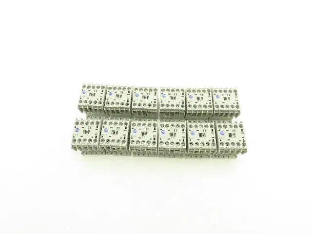 Allen Bradley 700-K31Z Relay 600V 10A 24VDC Coil Series B Lot of 12