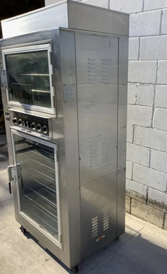 152-0307 Nu-Vu OP-2LFM Electric Convection Oven & Proofer