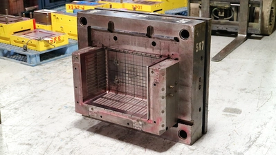 Stacking Basket mold