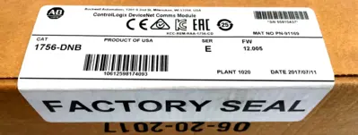 SEALED ALLEN BRADLEY 1756-DNB COMMUNICATION MODULE SER.E 1756DNB NEW, SURPLUS