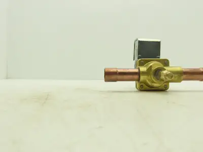 Alco Controls Brass Solenoid Valve 120V 50/60Hz 3/4" Copper Sweat Connection