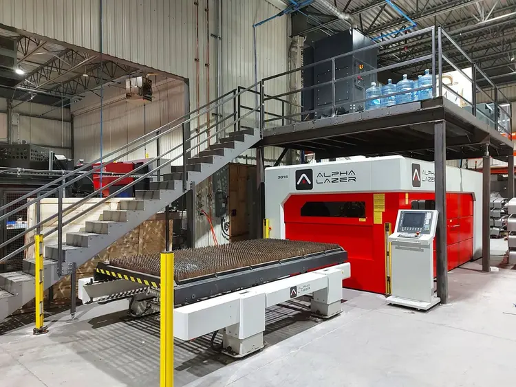 Used 2018 ALPHA LAZER PRO FIBER Laser Cutters Illinois US | Revelation Machinery #403831
