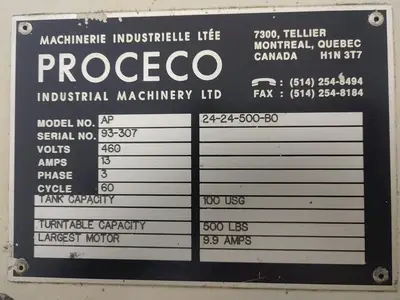 USED PROCECO AP 24-24-500