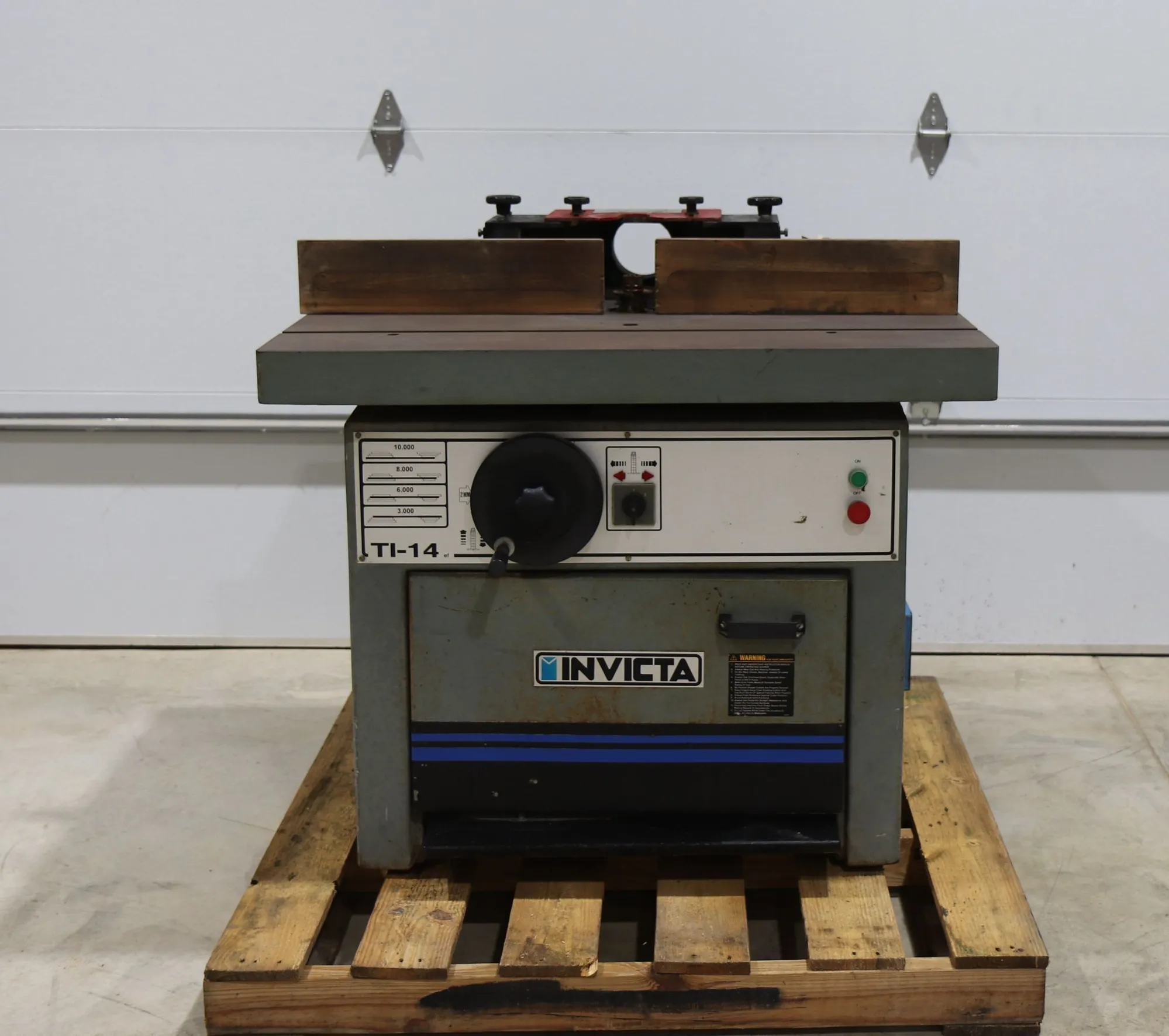 Used INVICTA TI-14 1 1/4" Shaper Woodworking Moulders Ohio US | Longtown Joinery LLC #1266893