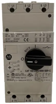 New | in-Stock ALLEN BRADLEY 140-CMN-4000 Circuit Breakers Michigan US | SB Industrial Supply #1228498