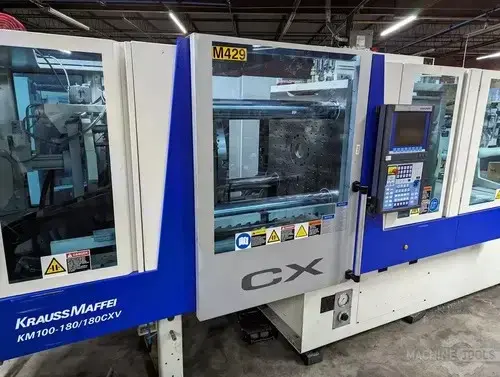 Used 2007 KRAUSS MAFFEI 100-180-180CX Injection Molding Machines Arizona US | KD Machinery #71056