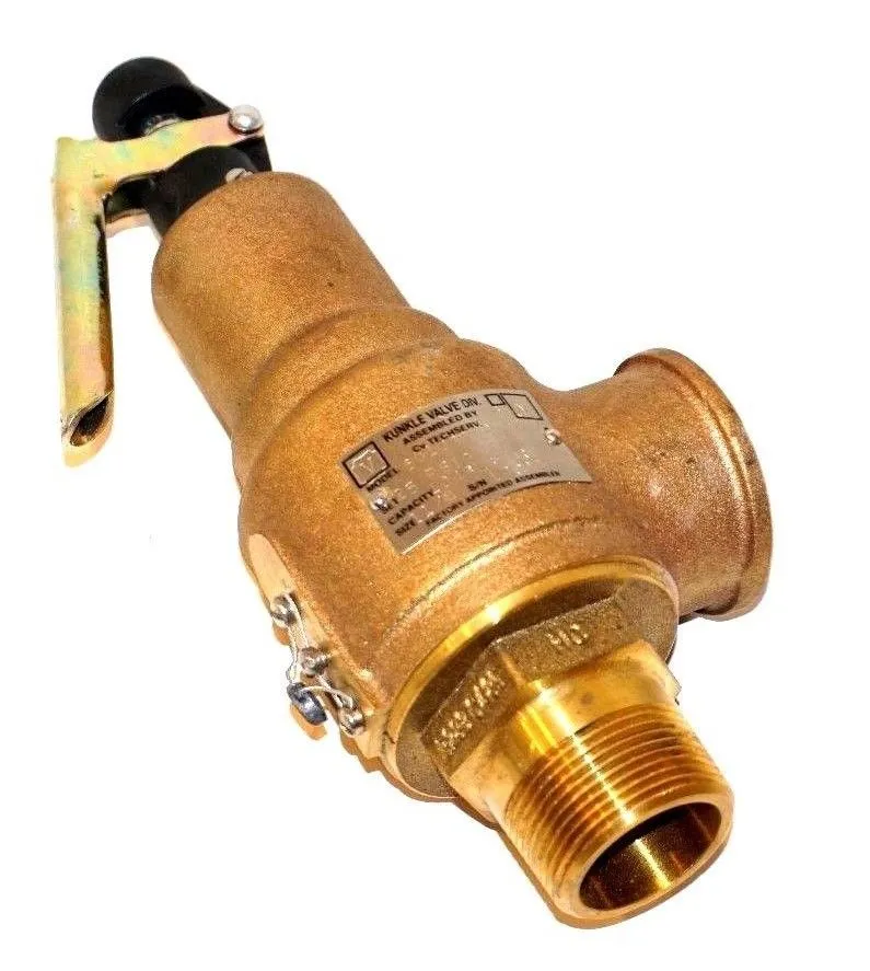 NEW KUNKLE 6010GF501-AM STEAM SAFETY RELIEF VALVE 6010GF501AM