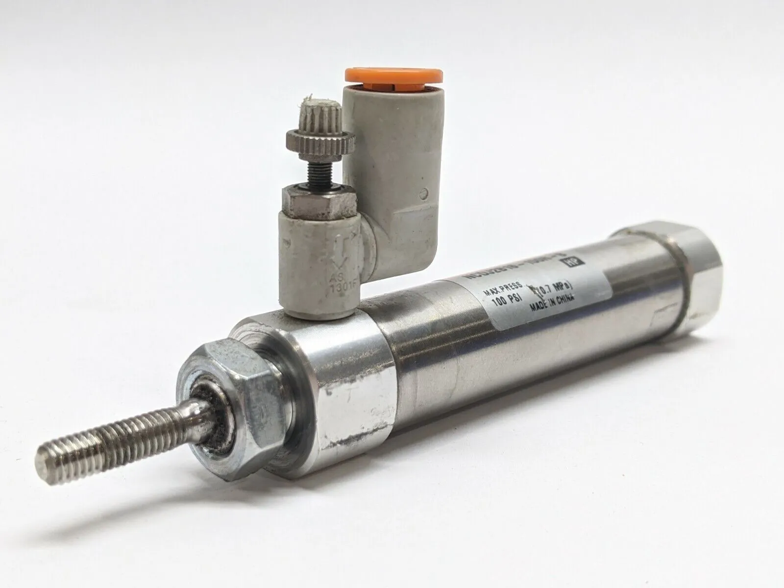 NCDJ2B16-150R-B | SMC  Round Body Pneumatic Cylinder 16mm Bore 150mm Stroke - Used