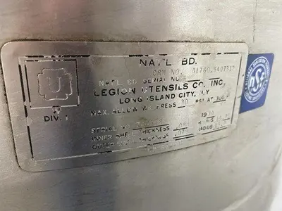 Legion 50 Gallon SS Kettle